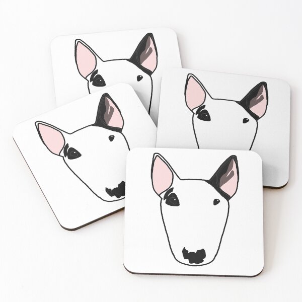 Item preview, Keely the Bull Terrier designed and sold by emilydevineart.