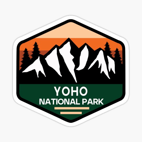 Yoho National Park Sticker