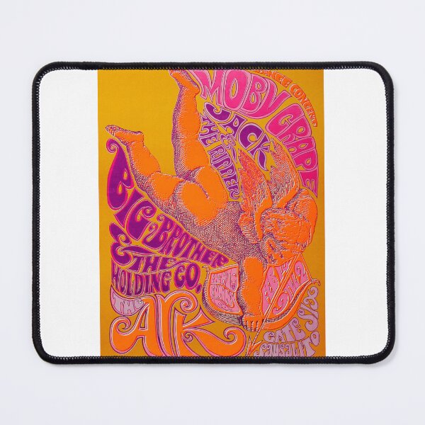 Item preview, Vintage 1967 psychedelic concert poster Moby Grape designed and sold by colliophoto.