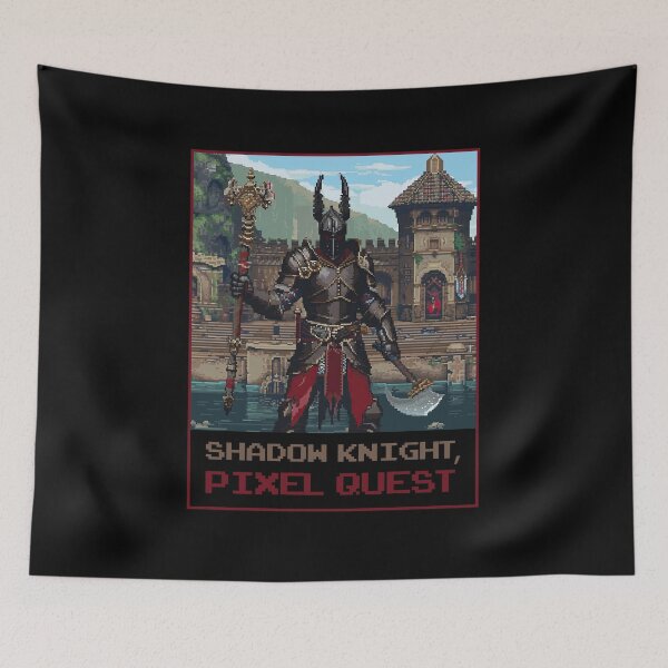 Item preview, Shadow Knight, Pixel Quest designed and sold by MagicAxe.