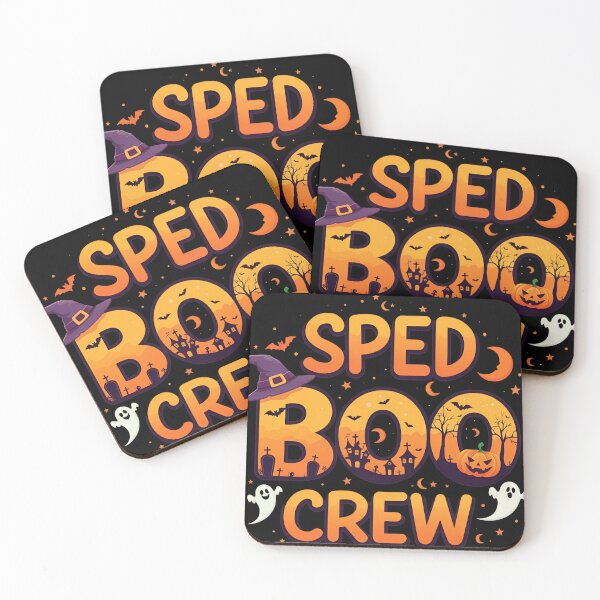 Item preview, SPED Boo Crew Halloween designed and sold by SHARIFUL99.