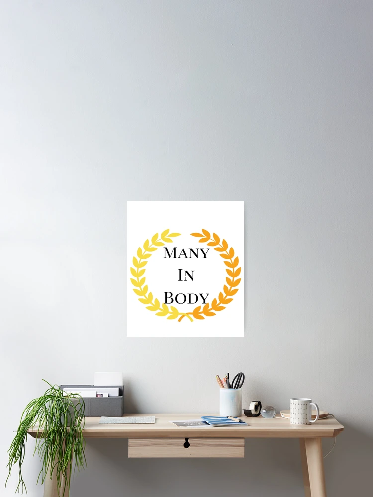 Thumbnail 2 of 3, Poster, Many In Body designed and sold by RSTrrendywear.