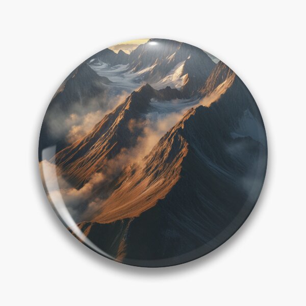 Item preview, Landscape Mountains, Nature Wall Art designed and sold by NicolasGlowArt.