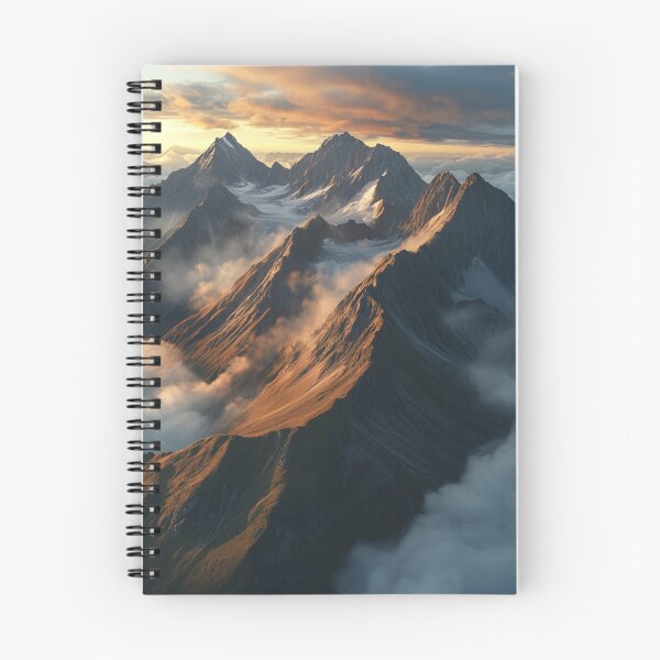 Item preview, Landscape Mountains, Nature Wall Art designed and sold by NicolasGlowArt.