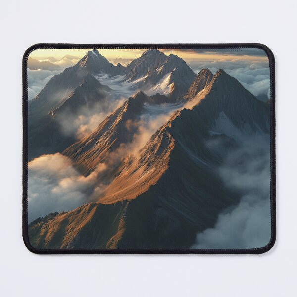 Item preview, Landscape Mountains, Nature Wall Art designed and sold by NicolasGlowArt.