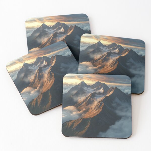 Item preview, Landscape Mountains, Nature Wall Art designed and sold by NicolasGlowArt.