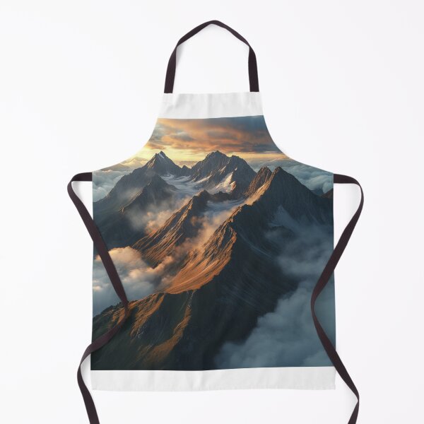 Item preview, Landscape Mountains, Nature Wall Art designed and sold by NicolasGlowArt.