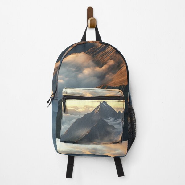 Item preview, Landscape Mountains, Nature Wall Art designed and sold by NicolasGlowArt.
