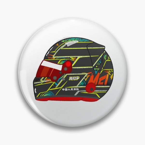 Item preview, Zhou Guanyu 2023 Australia Helmet  designed and sold by OriDraws.