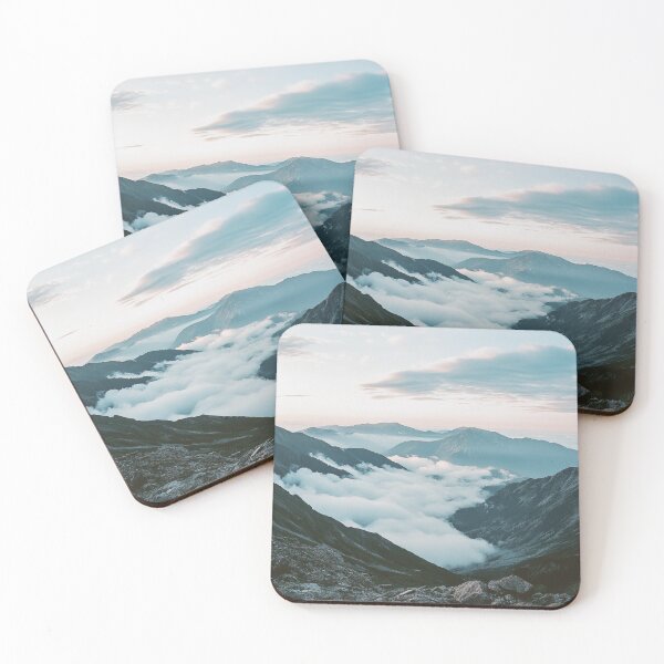 Item preview, Mountains Valley Landscape, Nature Wall Art designed and sold by NicolasGlowArt.