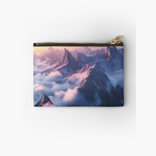 Item preview, Mountains Sunrise Landscape designed and sold by NicolasGlowArt.