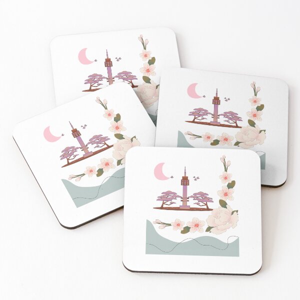 Item preview, Sakura and towers designed and sold by Solastavie.