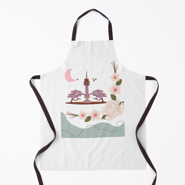 Item preview, Sakura and towers designed and sold by Solastavie.