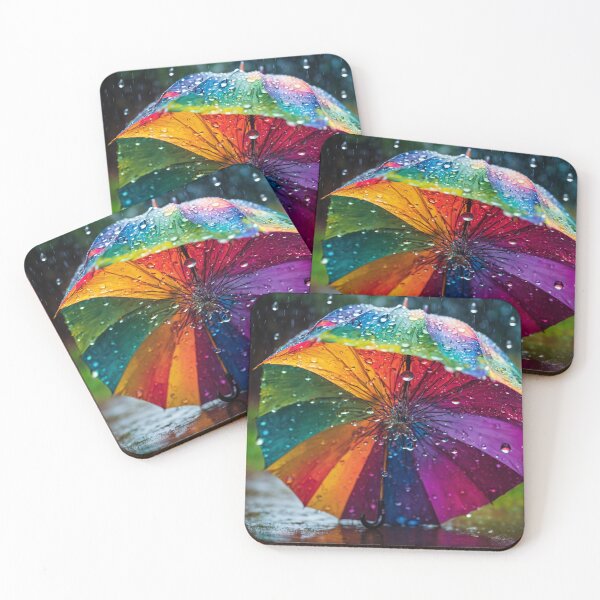 Item preview, A Splash of Color in the Rain designed and sold by Sadia  Jannat.