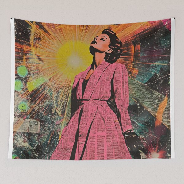 Item preview, maximalism collage designed and sold by FamousArtDesign.