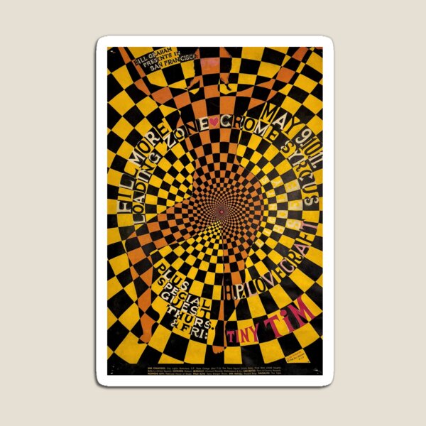 Item preview, Vintage 1968 psychedelic concert poster designed and sold by colliophoto.