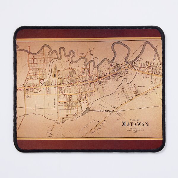 Item preview, Map of Matawan designed and sold by BeatPoet.