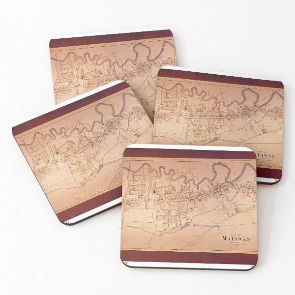 Item preview, Map of Matawan designed and sold by BeatPoet.