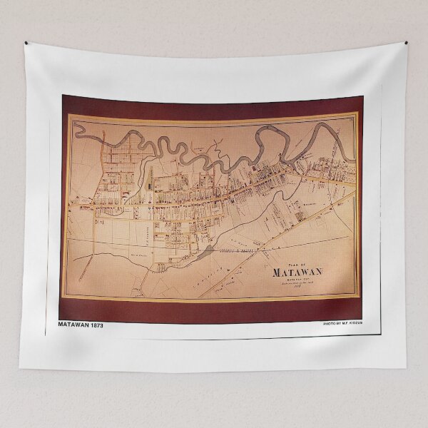 Item preview, Map of Matawan designed and sold by BeatPoet.
