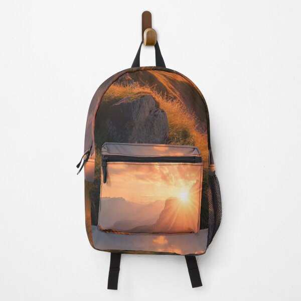 Item preview, Mountains Landscape Sunset, Nature Wall Art designed and sold by NicolasGlowArt.