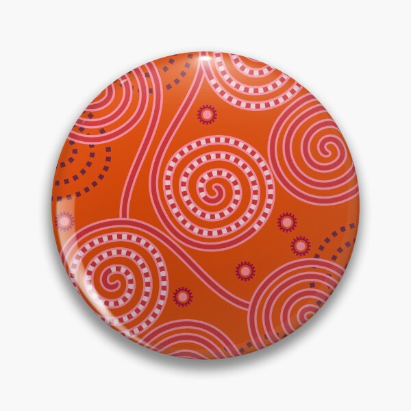 Item preview, Abstract Whirlwinds, Red-Orange Version designed and sold by Alex  Blud.