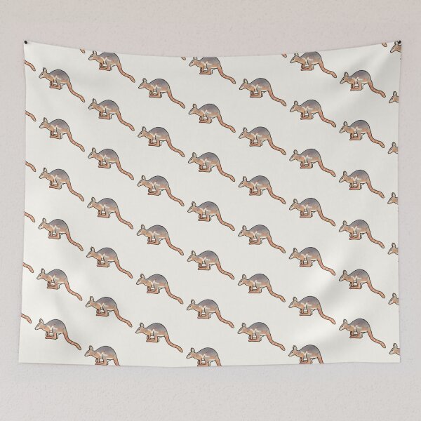 Item preview, Cute Wallaby  illustration  designed and sold by Artofmayara.