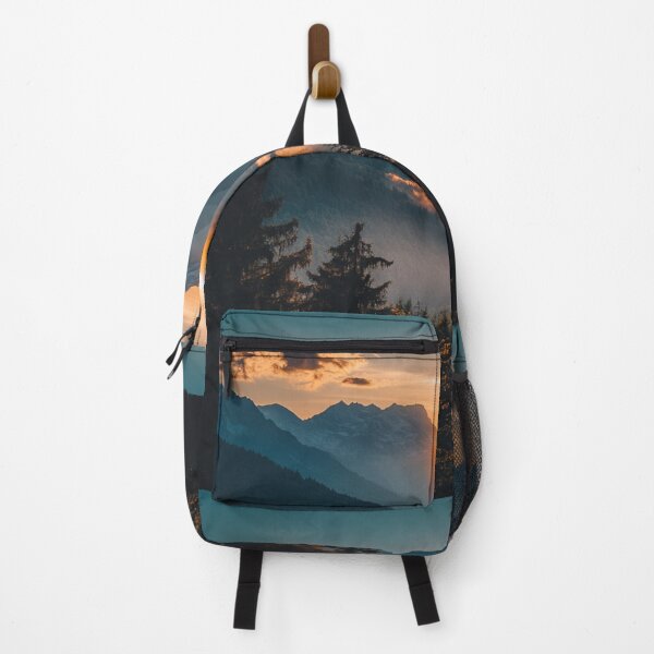 Item preview, Sunrise Mountains Valley Landscape designed and sold by NicolasGlowArt.