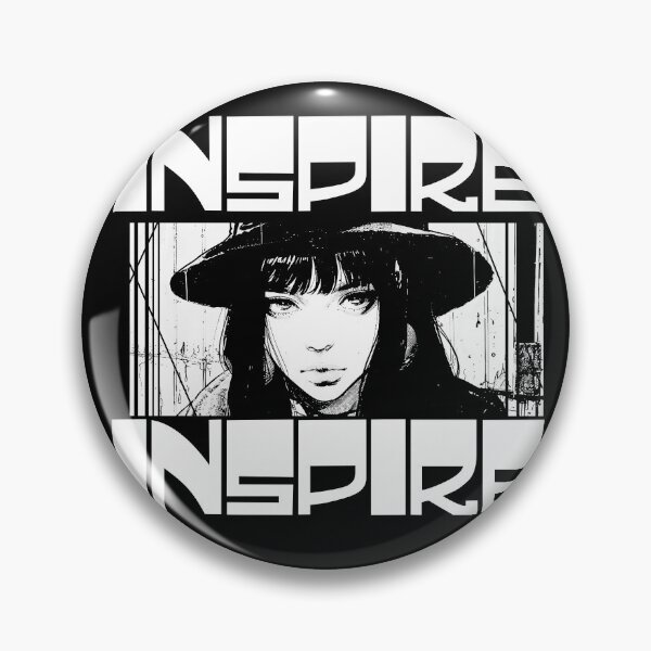 Item preview, Black and white writing with  piece of comics with face of a girl in japaneese style. designed and sold by WBoss11.