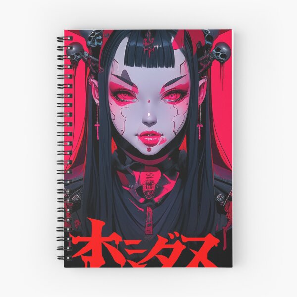 Item preview, Goth Geisha Girl Cyberpunk Cybergoth Darkwave Darksynth Vampire designed and sold by Nightarcade.
