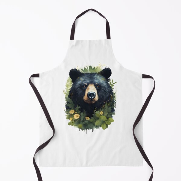 Item preview, Spectacled bear Black bear in nature designed and sold by DerSenat.