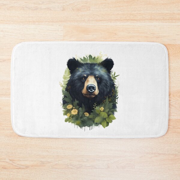 Item preview, Spectacled bear Black bear in nature designed and sold by DerSenat.