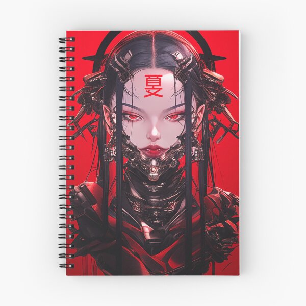 Item preview, Goth Geisha Girl Cybergoth Darkwave Darksynth Vampire Cyberpunk  designed and sold by Nightarcade.