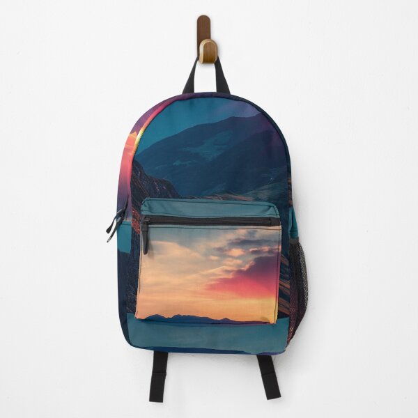 Item preview, Sunrise Mountains View, Nature Wall Art designed and sold by NicolasGlowArt.