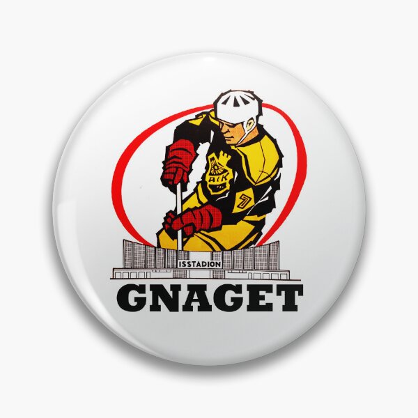 Artikelvorschau, AIK SOLNA GNAGET RETRO HOCKEY SUPER COOL T-SHIRT entworfen und verkauft von Honky Tonk Print Shop.
