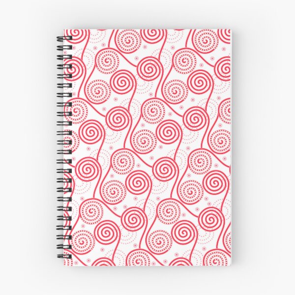 Item preview, Abstract Whirlwinds, Red on white background designed and sold by Alex  Blud.
