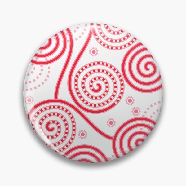Item preview, Abstract Whirlwinds, Red on white background designed and sold by Alex  Blud.