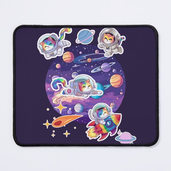 Item preview, Space Kitty designed and sold by Playful Strokes pom@pom.