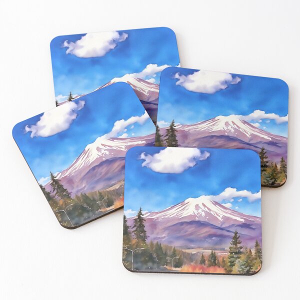 Item preview, Snow Capped Cascade designed and sold by RCWatercolours.