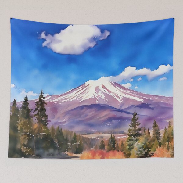 Item preview, Snow Capped Cascade designed and sold by RCWatercolours.