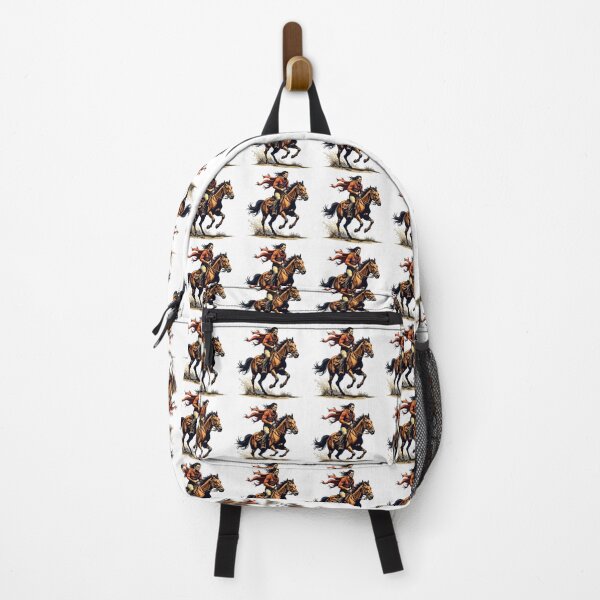 Item preview, Man Riding Horse With Scarf designed and sold by artwaves.