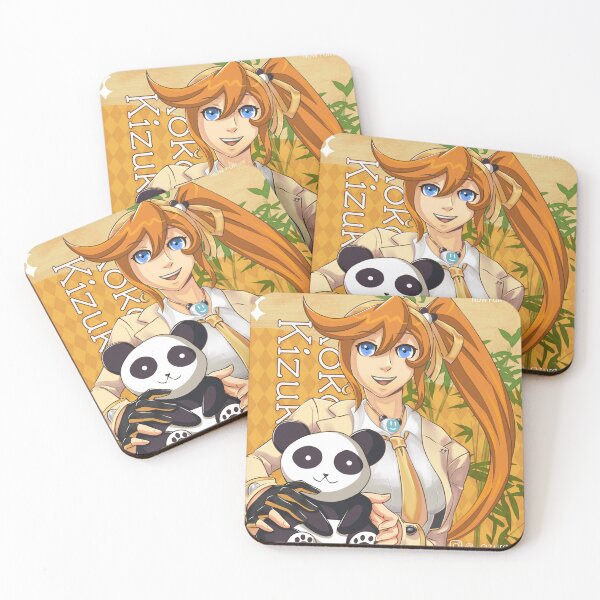 Item preview, Athena Cykes Panda Art Ace Attorney - @azureart01/@_azureart_ designed and sold by azureart01.