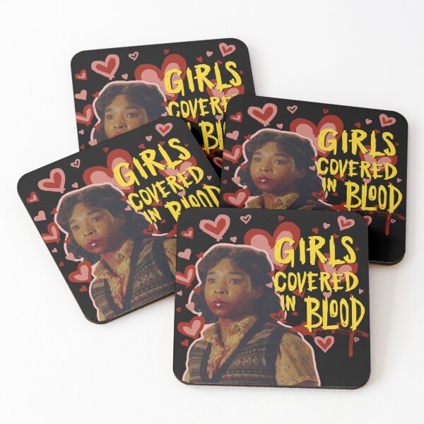 Item preview, Girls Covered in Blood designed and sold by smokiedokie.