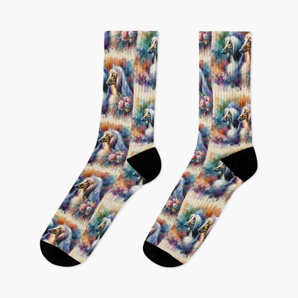 Item preview, Just Married Afghan Hound  Couple designed and sold by Wags & Tails.