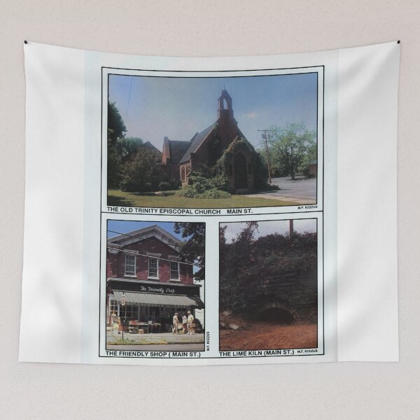 Item preview, Historical Sites on Main Street, Matawan designed and sold by BeatPoet.