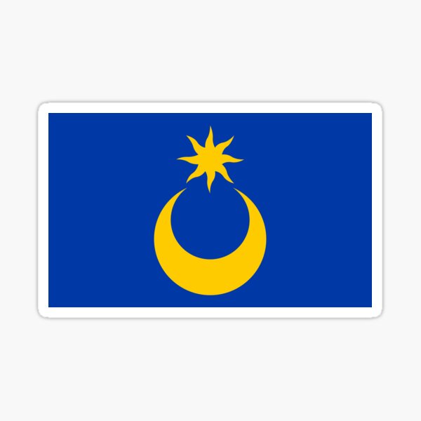 City of Portsmouth Flag, England Sticker