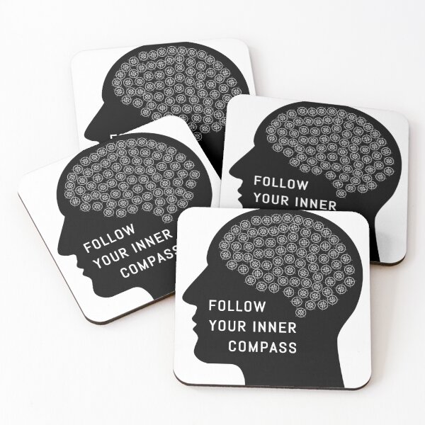 Item preview, Brain Compass - Follow your inner compass designed and sold by TravelAddicts.