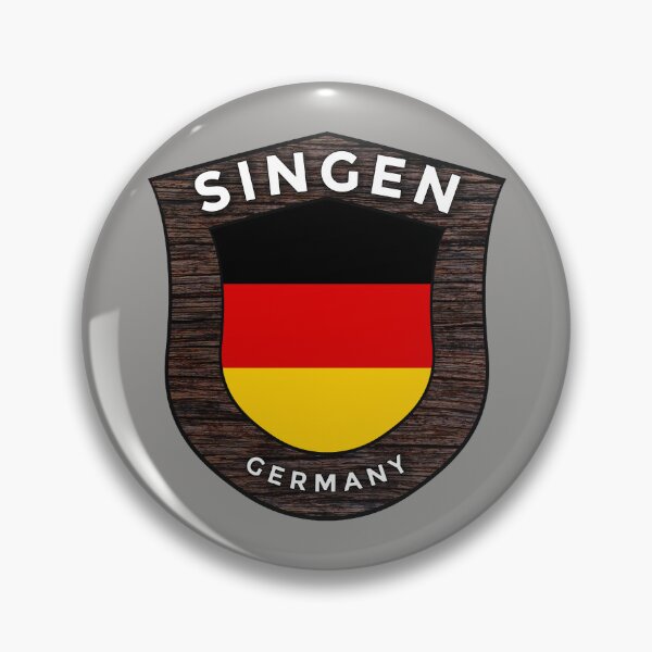 Item preview, Singen Germany Emblem Flag designed and sold by World Designs.