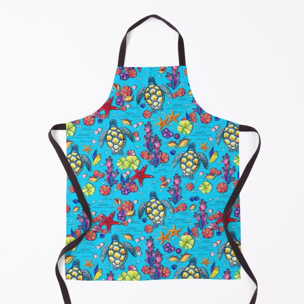 Item preview, Sea Turtles, Bright Blue Version designed and sold by Alex  Blud.