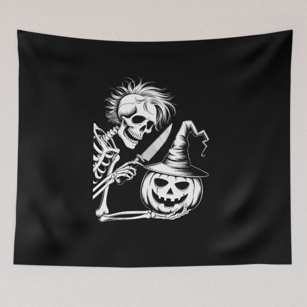 Item preview, Skeleton Cooking Pumpkin Funny Gifts For Chefs designed and sold by MikeKart.