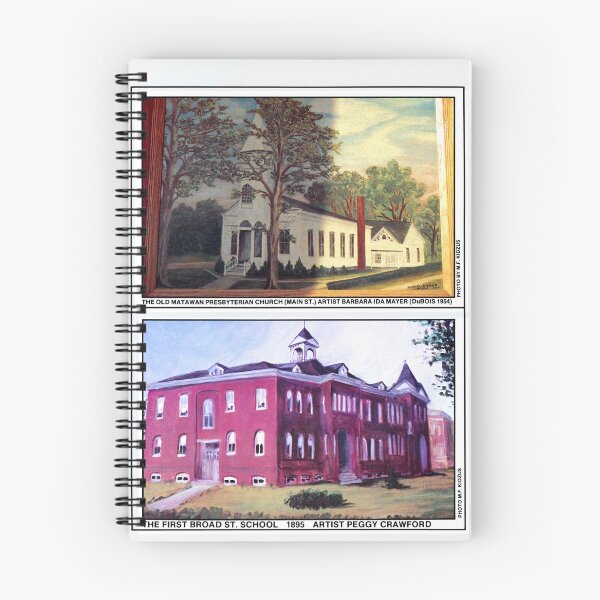 Item preview, Historical Sites in Matawan designed and sold by BeatPoet.